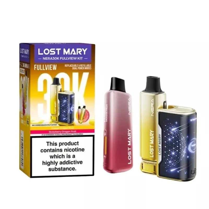 Lost Mary Nera 30K Fullview Prefilled Pod Vape Kit