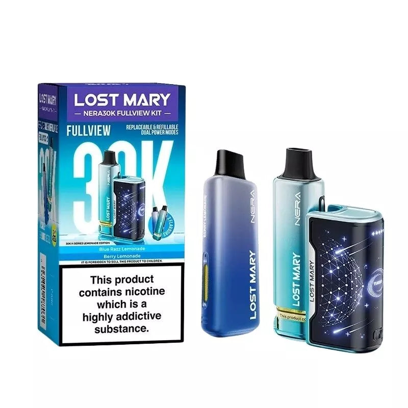 Lost Mary Nera 30K Fullview Prefilled Pod Vape Kit