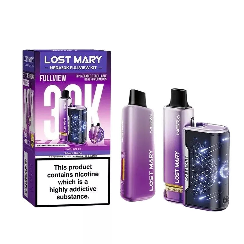 Lost Mary Nera 30K Fullview Prefilled Pod Vape Kit