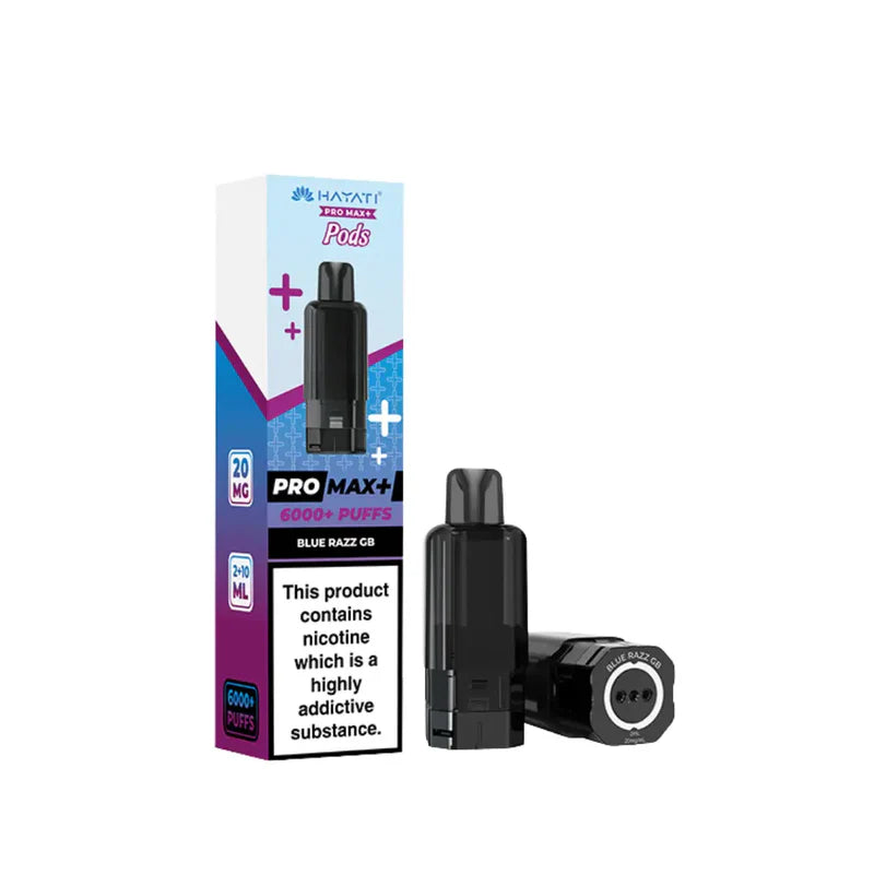 Hayati pro max 6000 puffs pods