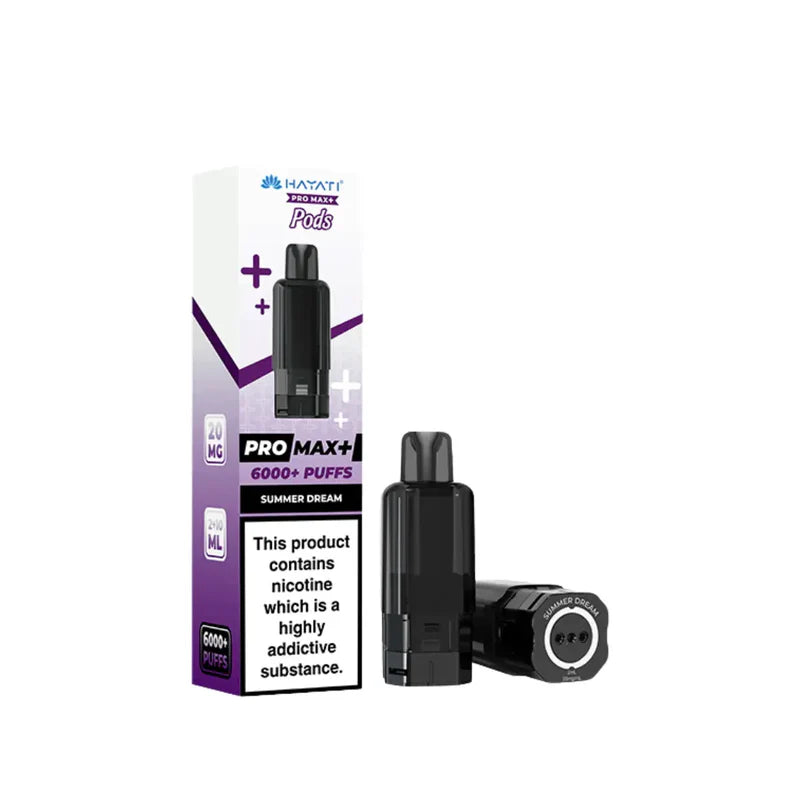 Hayati pro max 6000 puffs pods