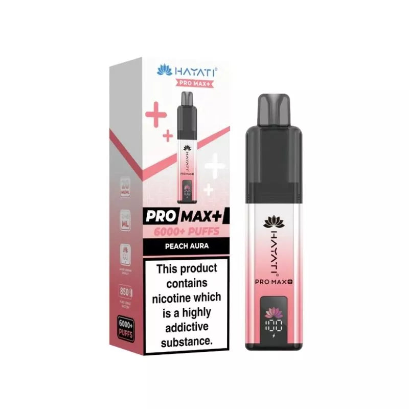 Hayati Pro Max Plus 6000 puffs kits