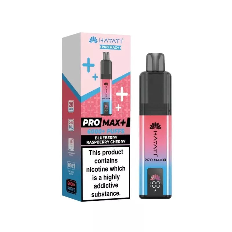 Hayati Pro Max Plus 6000 puffs kits