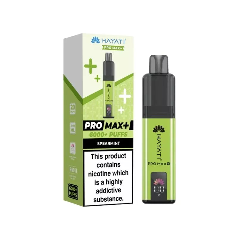 Hayati Pro Max Plus 6000 puffs kits