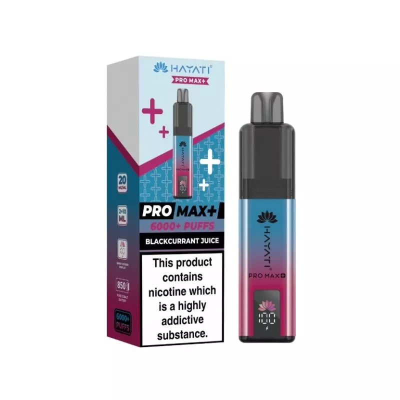 Hayati Pro Max Plus 6000 puffs kits