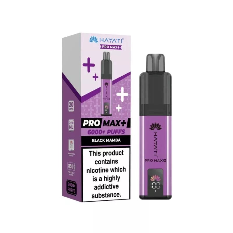 Hayati Pro Max Plus 6000 puffs kits