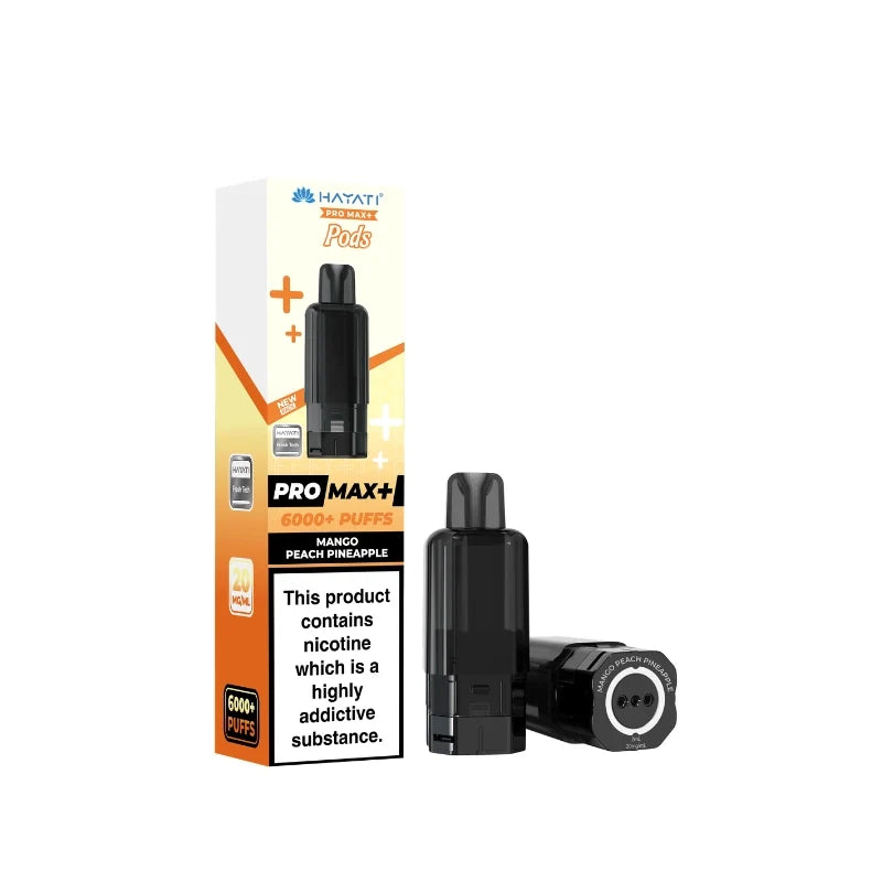 Hayati pro max 6000 puffs pods