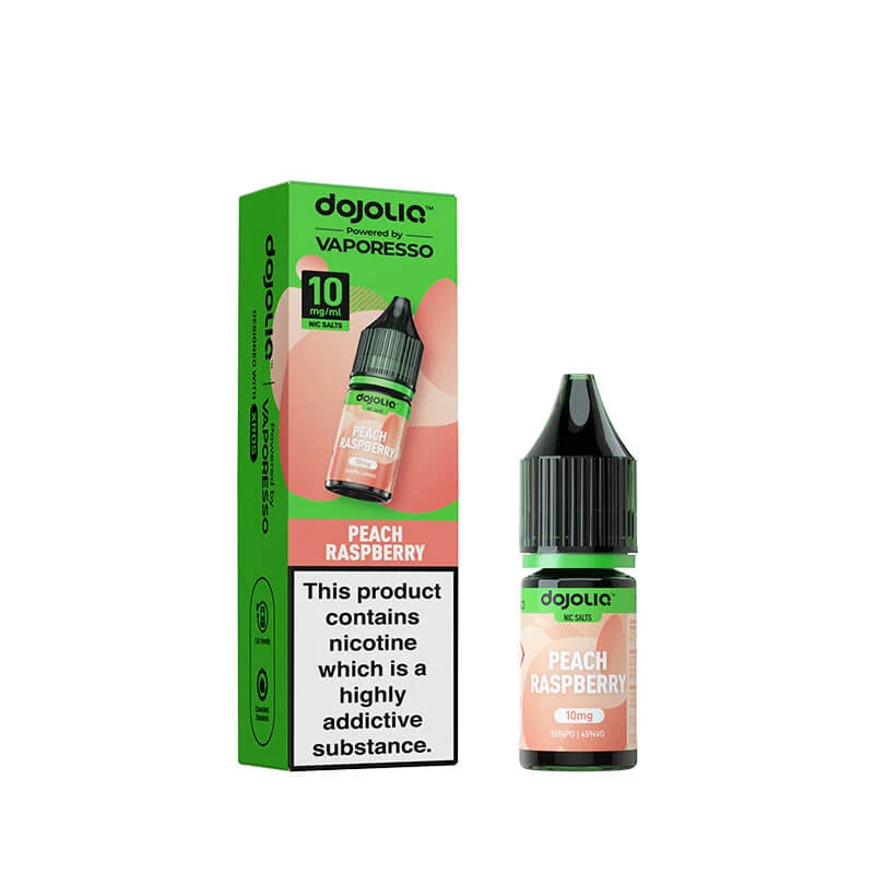 DojoLiq Peach Raspberry 10ml Nic Salt E-Liquid by Vaporesso
