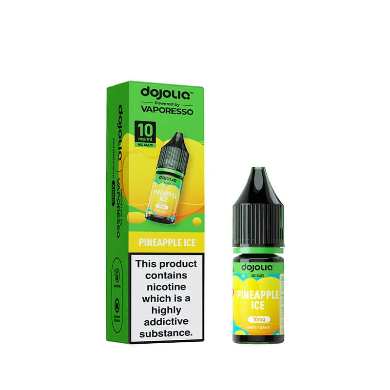DojoLiq Pineapple Ice 10ml Nic Salt E-Liquid by Vaporesso
