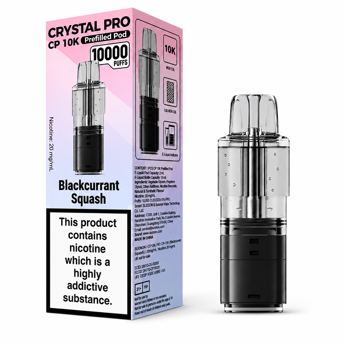 CP Pro 10K pods