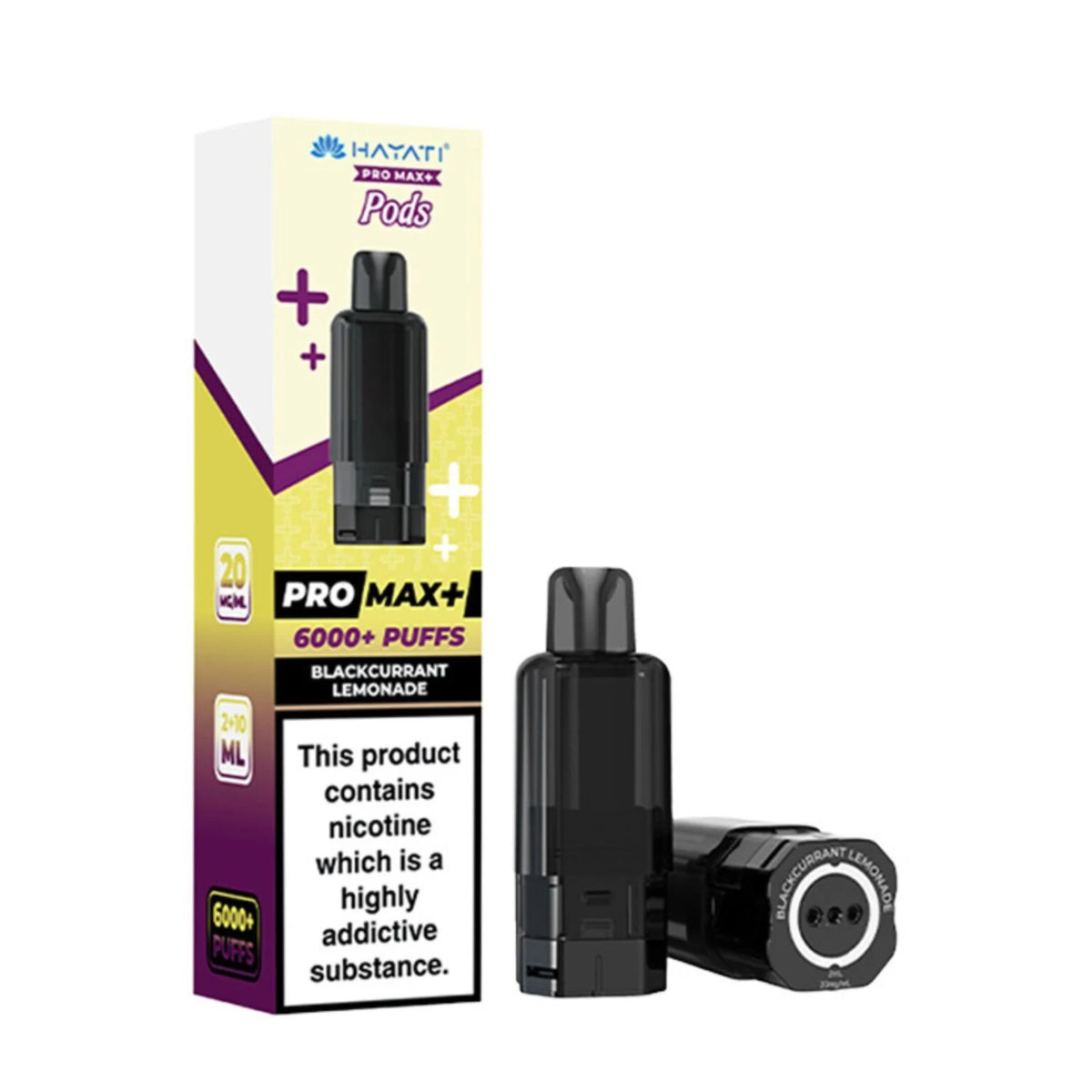 Hayati pro max 6000 puffs pods