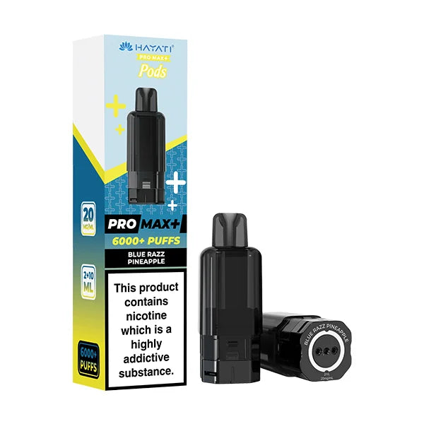 Hayati pro max 6000 puffs pods
