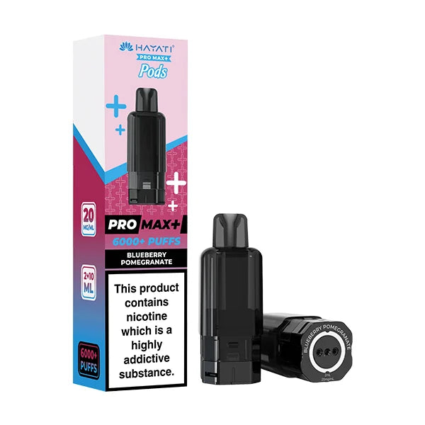Hayati pro max 6000 puffs pods