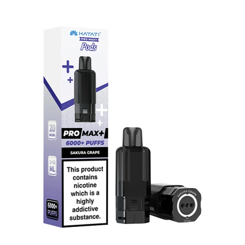 Hayati pro max 6000 puffs pods