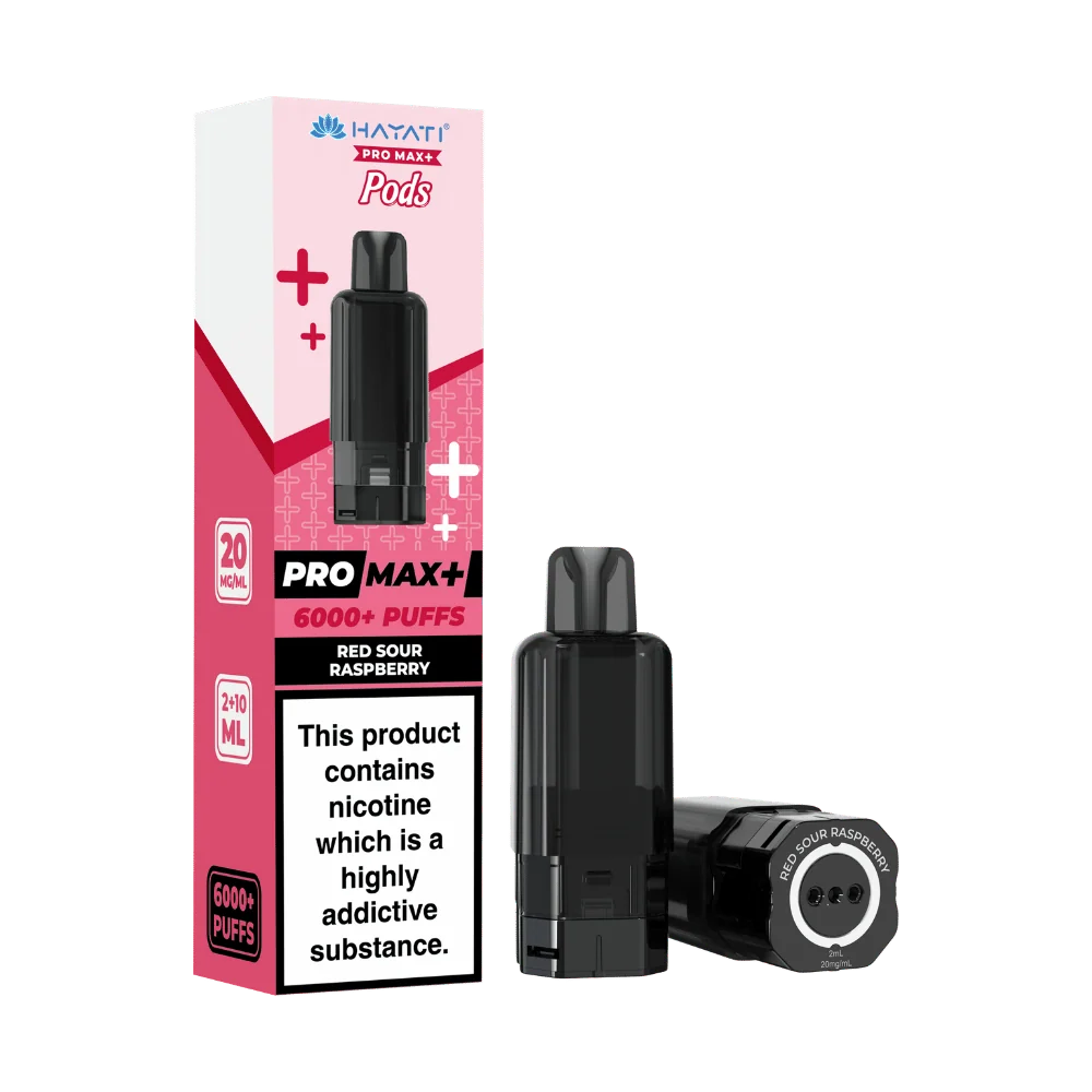 Hayati pro max 6000 puffs pods