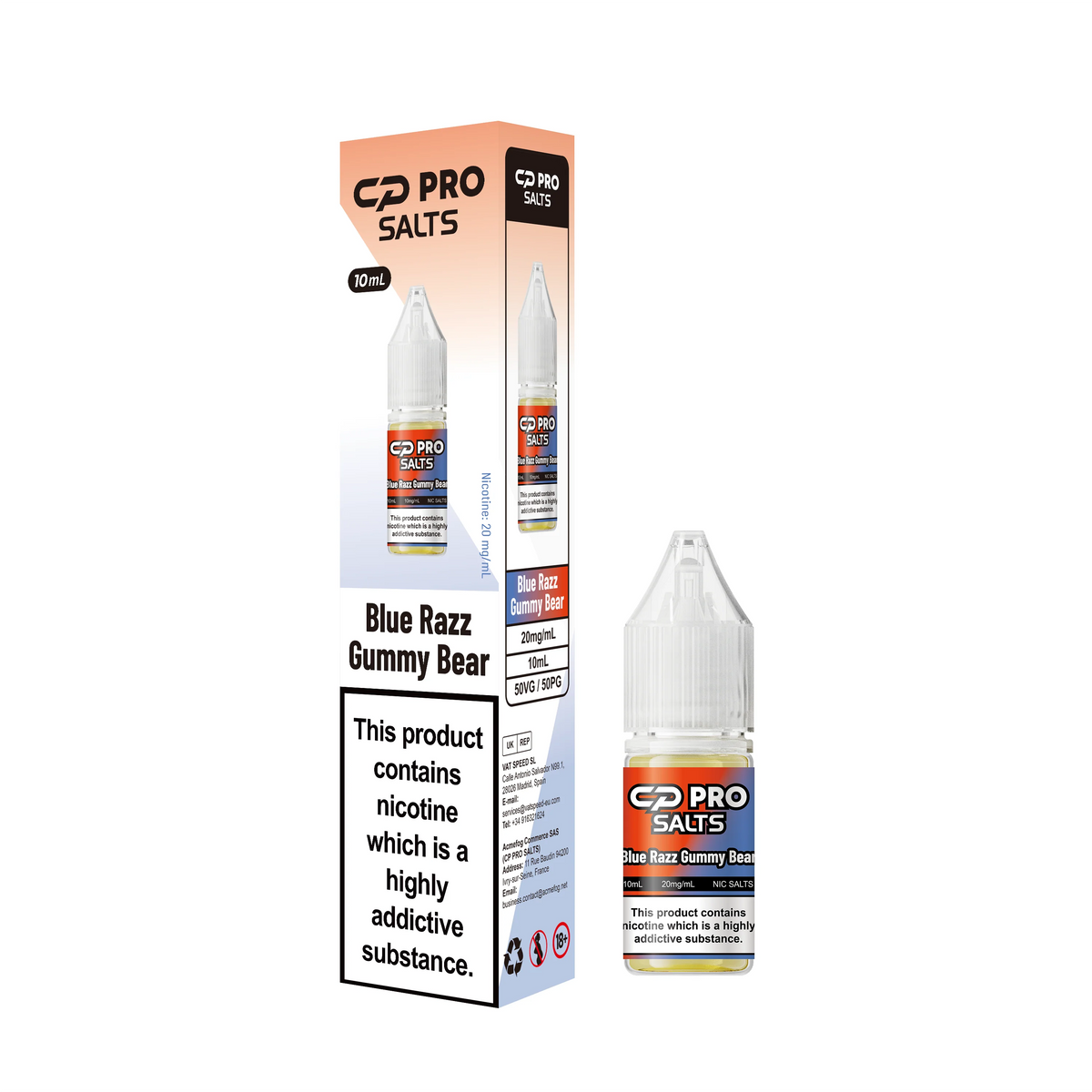 Crystal Pro 10ML Nic Salt E-Liquid