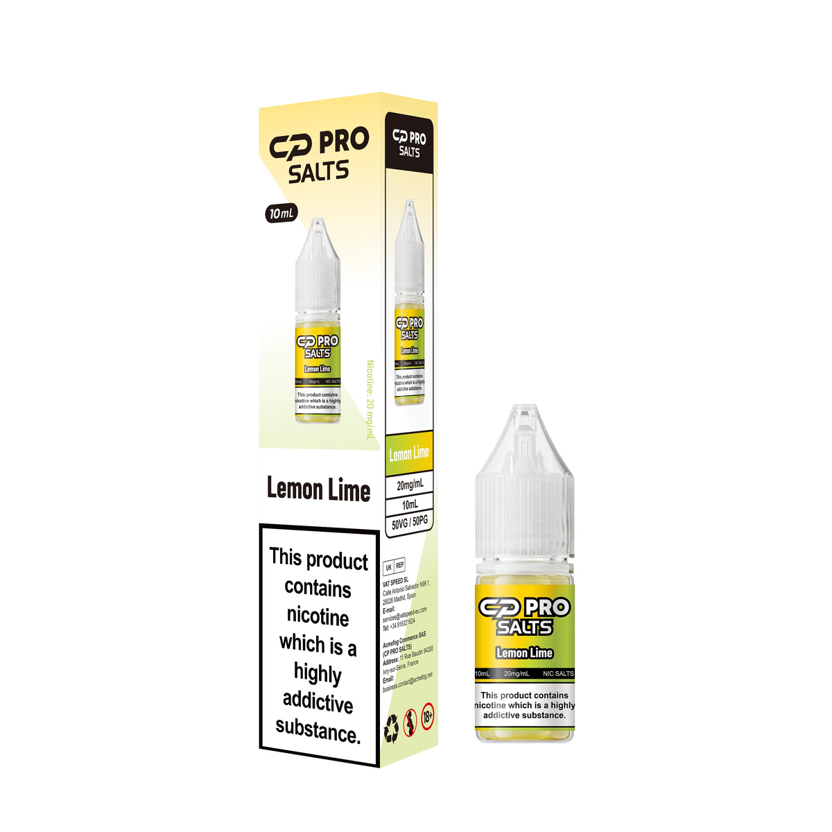 Crystal Pro 10ML Nic Salt E-Liquid