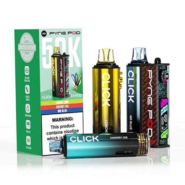 Pyne Pod Click 50K Vape Kit 20mg - £10.99